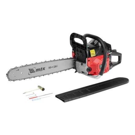 Пила цепная бензиновая MS-5820, шина 50 см, 58см3, 3,6 л.с., шаг 0,325, паз 1,5 мм, 76 зв// MTX 95213 купить в Нягани