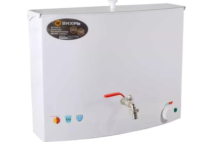Бачок с электронагревателем Вихрь, цвет белый 74/4/13 купить в Нягани