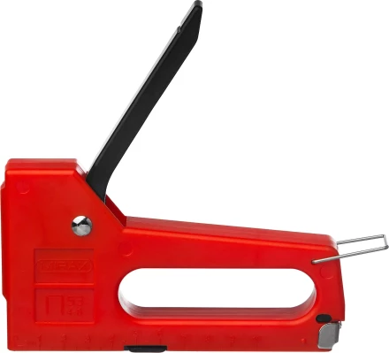 Степлер, пластиковый корпус для тонкой скобы тип 53 (4-8 мм), MIRAX 3142 купить в Нягани