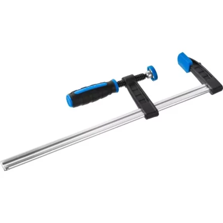 Струбцина ЗУБР &quot;ПРОФЕССИОНАЛ&quot;, тип &quot;F&quot;, двухкомпонентная ручка, стальная закаленная рейка, 50х250мм 32155-050-250 купить в Нягани