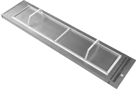 Обогреватель ЗУБР &quot;МАСТЕР&quot; инфракрасный, рифлёная панель, потолочный, закрытого типа, ТЭН, 1,0кВт, 2,2 м, 220В ИКО-К3-1000 купить в Нягани