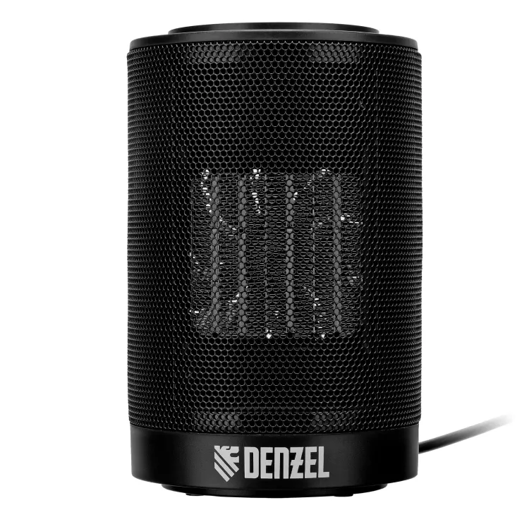 Тепловентилятор керамический Denzel DTFC-1200S, вращение, 3 реж., вент., нагрев 600/1200 Вт 96411 купить в Нягани