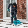 Лопата для уборки снега поликарбонат Palisad 61690, 460х400х1400 мм, алюминиевый черенок, LUXE купить в Нягани