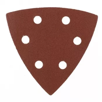 Треугольник абразивный на ворсовой подложке под липучку перф. P 180 93 мм 5 шт. MATRIX 73864 купить в Нягани
