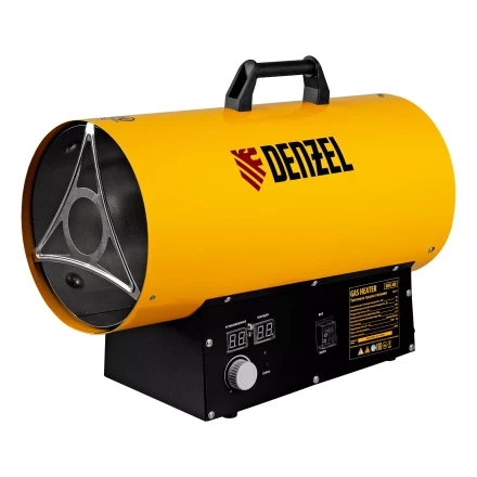 Газовая тепловая пушка Denzel GHG-30i, 30 кВт, цифровой термостат, пропан-бутан 96471 купить в Нягани