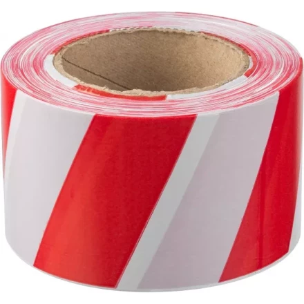 Сигнальная лента ЗУБР &quot;МАСТЕР&quot;, цвет красно-белый, 75мм х 200м 12240-75-200 купить в Нягани
