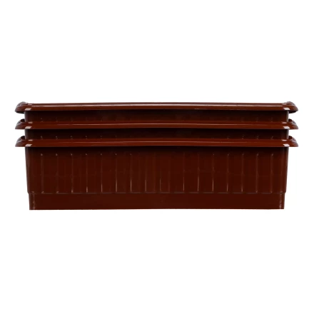 Поддон для рассады Palisad 322х166х82 мм, пластиковый, 3 шт, под 8 горшочков 250 мл., 643442 купить в Нягани