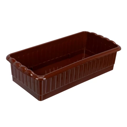 Поддон для рассады Palisad 322х166х82 мм, пластиковый, 3 шт, под 8 горшочков 250 мл., 643442 купить в Нягани