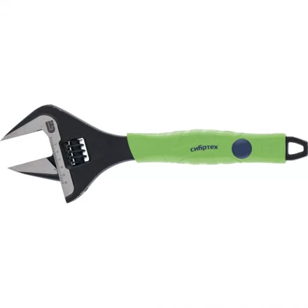 Ключ разводной тонкие губки фосфатированый 300 мм Сибртех артикул 15537 купить в Нягани