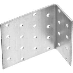 Крепежный угол ЗУБР "МАСТЕР" анкерный, 80х80х40мм, 1шт 310226-080-080