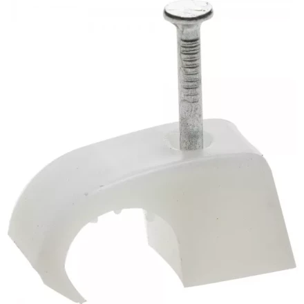 Скоба-держатель для кабеля, универсальная, с оцинкованным гвоздем, 10-14 мм, 40 шт, STAYER Master 45050-10-14 45050-10-14 купить в Нягани