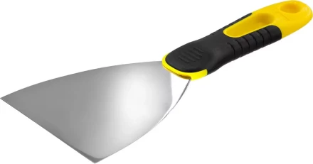 Шпатель STAYER &quot;PROFESSIONAL&quot; нержавеющее профилированное полотно, 2к ручка, 100 мм 10045-10 купить в Нягани