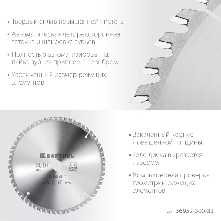 Диск пильный PRECISION, повышенный ресурс 36952-300-32 купить в Нягани