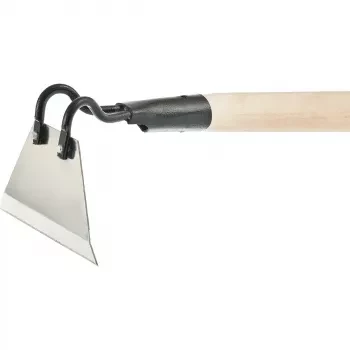 Мотыга из нержавеющей стали 80 х 150 мм с черенком СИБРТЕХ 62333 купить в Нягани