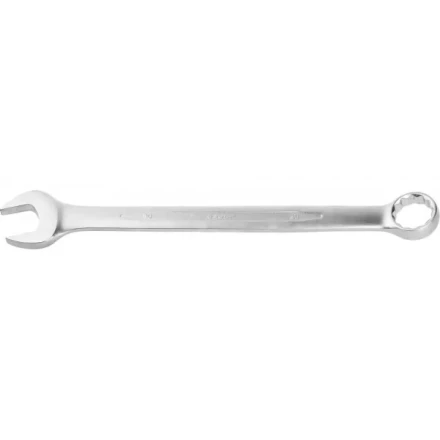 Ключ ЗУБР &quot;ПРОФИ&quot; гаечный комбинированный, Cr-V сталь, хромированный, 30мм 27022-30 купить в Нягани
