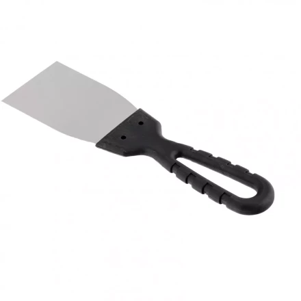 Шпательная лопатка из нержавеющей стали 60 мм пластмассовая ручка Россия 85133 купить в Нягани