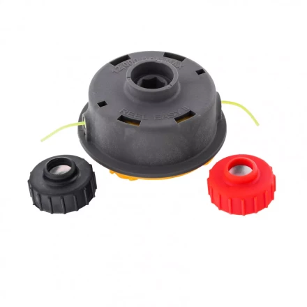 Катушка триммерная полуавтомат быстрая заправка шестигранник HEX х 15/6, болт 5/16 левый, М8 левый Denzel 96364 купить в Нягани