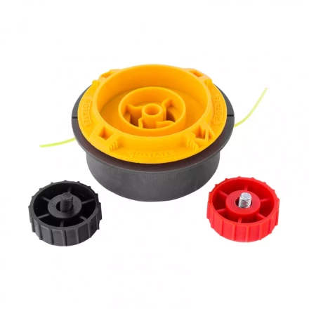 Катушка триммерная полуавтомат быстрая заправка шестигранник HEX х 15/6, болт 5/16 левый, М8 левый Denzel 96364 купить в Нягани