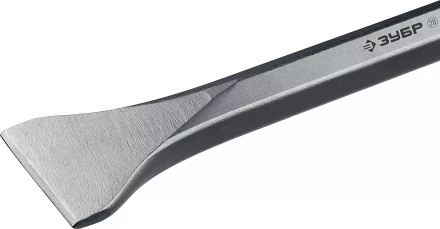 ЗУБР БУРАН, 80 х 400 мм, HEX 28, плоское изогнутое зубило, Профессионал (29372-80-400) купить в Нягани