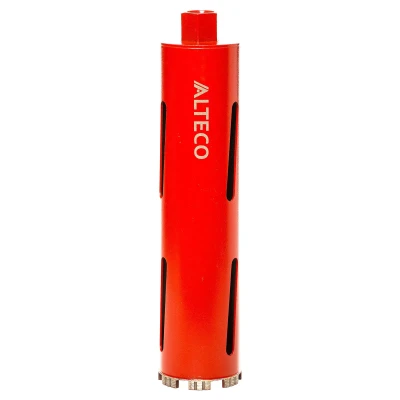 Алмазная коронка для сухого бурения ALTECO ВТ 102х450 81814