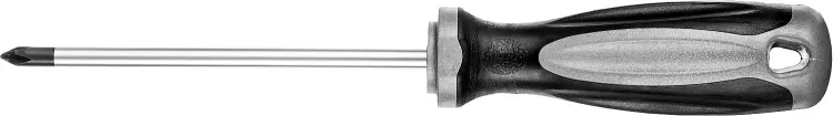 Отвертка MIRAX 25096-1-10, закаленный стержень, двухкомпонентная рукоятка, PH1x100мм 25096-1-10 купить в Нягани