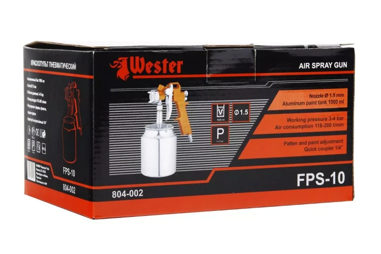 Краскопульт пневматический WESTER FPS-10 купить в Нягани