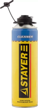 Очиститель монтажной пены, 500мл, STAYER Profi 41139 купить в Нягани