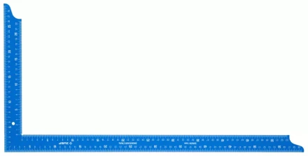 Угольник ЗУБР &quot;ЭКСПЕРТ&quot; плотницкий, цельнометалличесикий, повышенной жесткости с особостойким покрытием, 600 х 300 мм 3437-60 купить в Нягани