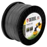 Леска для триммера двухкомпонентная звезда, 2,7мм х 202м, на DIN катушке EXTRA CORD// Denzel 96814 купить в Нягани