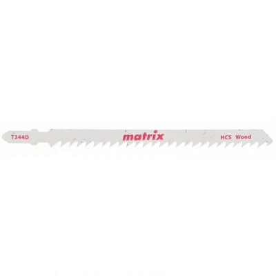 Полотна для электролобзика по дереву 3 штук T344D 110 x 4 мм HCS MATRIX 78221