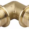 Уголок GENERAL FITTINGS с упором, латунь, ш/ш, 1/2" 51074-S/S-1/2 купить в Нягани