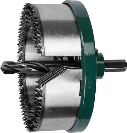 Пила сегментная наборная KRAFTOOL по дереву, 5 полотен: 68-74-80-90-100x32 мм 29584-H5-32 купить в Нягани