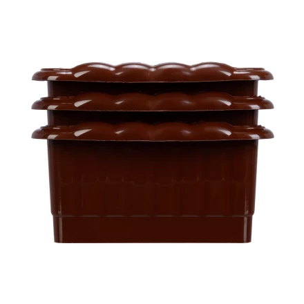 Поддон для рассады 470х166х82 мм, пластиковый, 3 шт, под 12 горшочков 250 мл. Palisad 643443 купить в Нягани