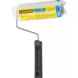 Валик "ПОРОЛОН" малярный в сборе, бюгель 6мм, 44x180мм, STAYER Master 0360-18_z01