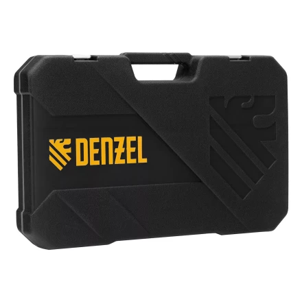 Набор инструментов Denzel 15803, 1/2&quot;, 1/4&quot;, CrV, S2, пластиковый кейс, 100 предметов купить в Нягани