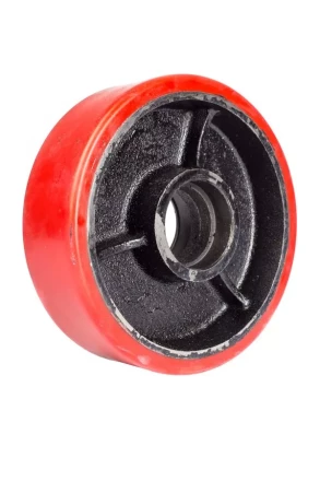 Колесо полиуретановое 160х50 мм без подшипника для тележек гидравлических JC/DF-III/DB/BFC 1000295 купить в Нягани