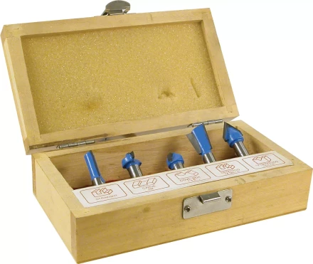 Набор фрез Кратон 5 штук  005F   Кратон 1 09 01 002 купить в Нягани