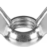 Гайка ЗУБР барашковая, DIN 315, оцинкованная,  M3, ТФ0, 13000 шт. 4-303730-03 купить в Нягани