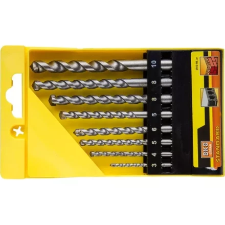 Набор STAYER Сверла &quot;STANDARD&quot; по бетону, 3, 4, 5, 6, 6, 8, 8,10мм, 8шт 2912-H8_z01 купить в Нягани