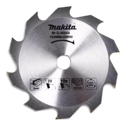 Диск пильный Makita D-45864, 165х20х2мм, 10 зубьев купить в Нягани