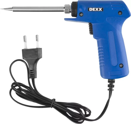 Паяльник DEXX, 2 уровня мощности 30-130Вт, пистолетная рукоятка 55317-130 купить в Нягани