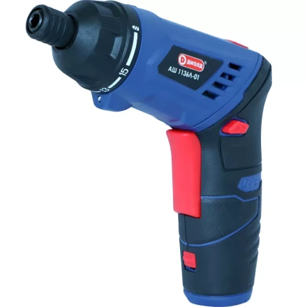 Аккумуляторный шуруповерт (отвертка) Диолд АШ 1136Л-01 купить в Нягани