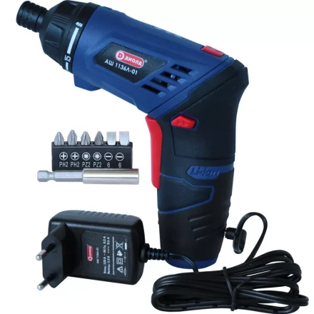 Аккумуляторный шуруповерт (отвертка) Диолд АШ 1136Л-01 купить в Нягани