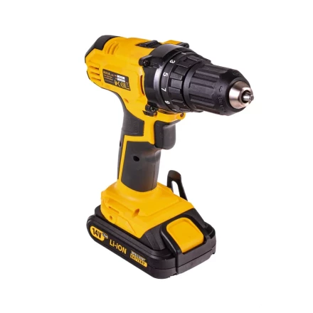 Дрель-шуруповерт аккумуляторная CDL-IB-14-02 Denzel 26112 купить в Нягани