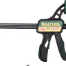Струбцина "EcoKraft" ручная пистолетная, KRAFTOOL 32226-15, пластиковый корпус, 150/350мм, 150кгс 32226-15 купить в Нягани