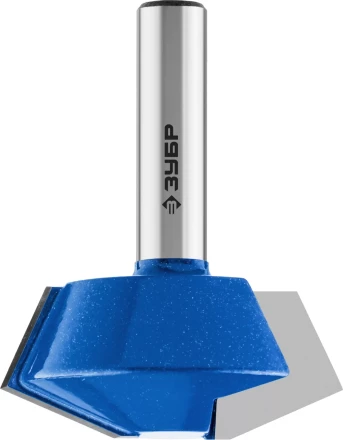 ЗУБР 38.1 x 22 мм, фреза кромочная конусная, Профессионал (28725-38.1-45) купить в Нягани