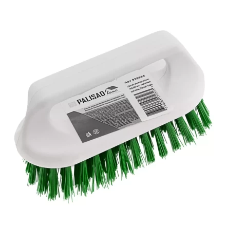 Щетка универсальная, 140 x 60 мм, салатовая щетина, Home Palisad 935665 купить в Нягани