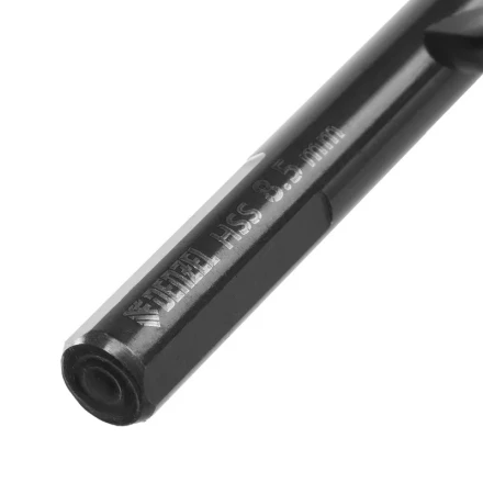 Сверло по металлу, 8,5 мм, HSS-Tin, Golden Tip, 8 шт. Denzel 717220 купить в Нягани