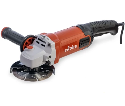 УШМ ESPIRA AGI-125-17 (125 мм 220-240В,50/60 Гц, мощность 1700 Вт, 8500 об/мин, 3.8 кг), 400753 купить в Нягани