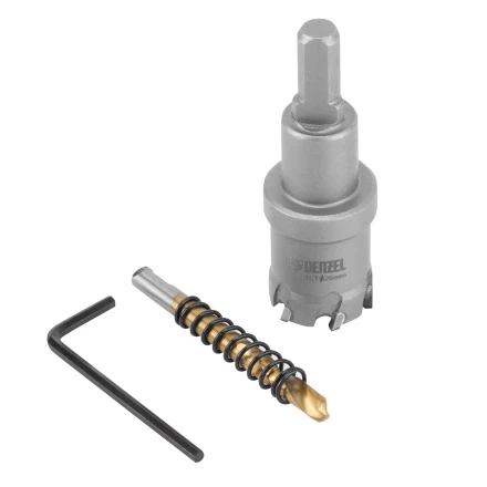 Коронка по металлу твердосплавная, 26 мм Denzel 724006 купить в Нягани